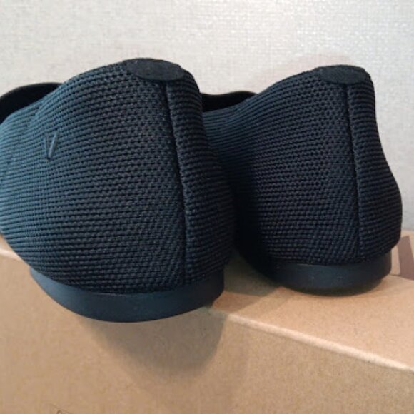 VIVAIA Size 10 EU 41.5 Audrey Black Cheetah Embroidered Round Toe Flats Loafers - Picture 8 of 11